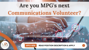 MPG communications volunteer