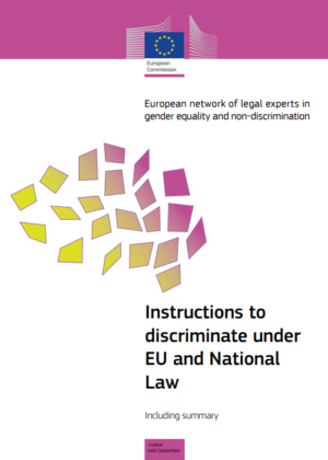 Instruction to discriminate under EU and National Law (report)