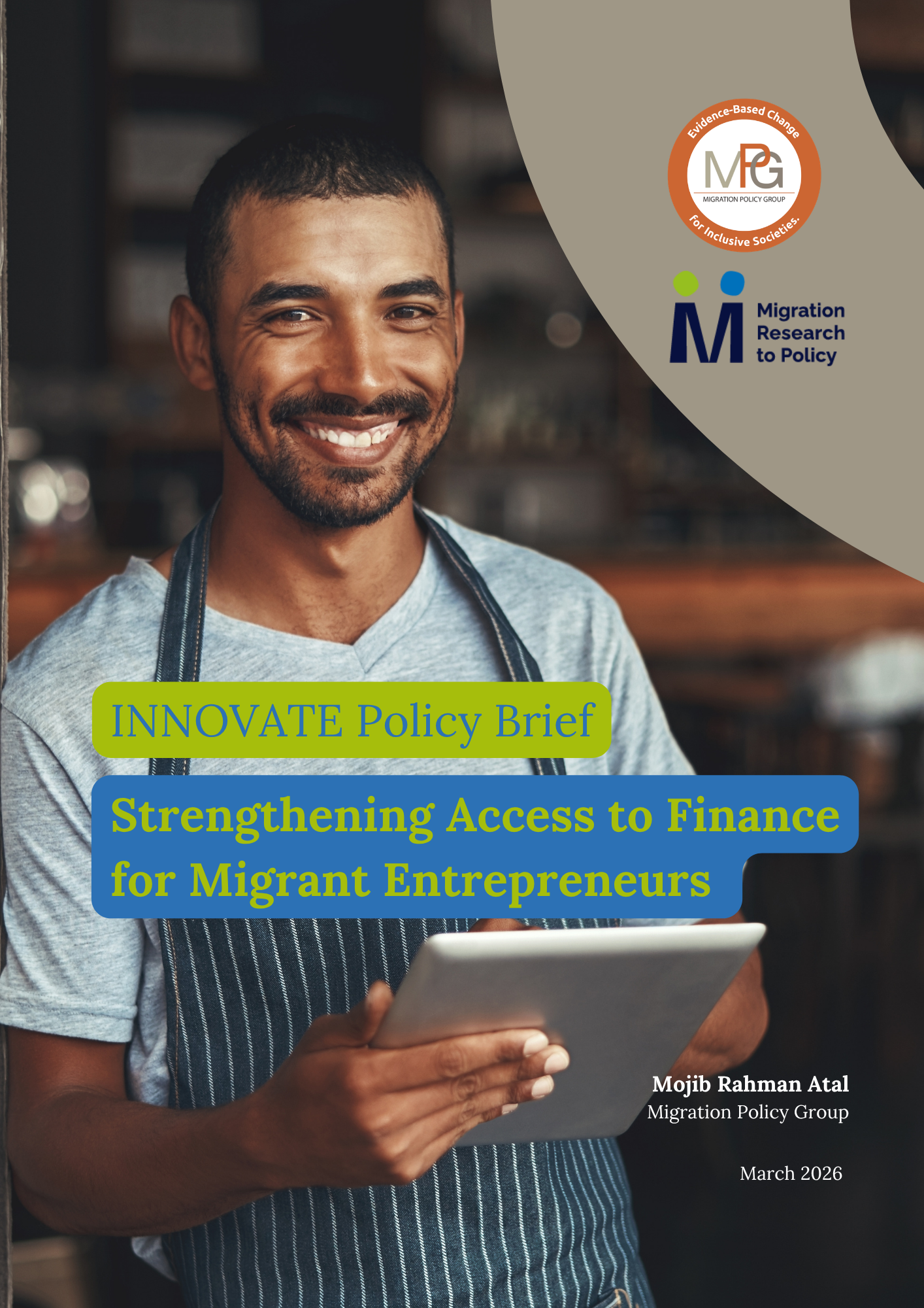 INNOVATE Policy Brief Strengthening Access to Finance for Migrant Entrepreneurs 2026