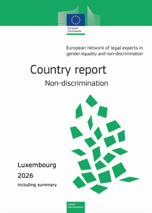 Cover of the ELN Luxembourg anti-discrimination report 2026.