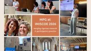A collage of photos from different presentations and moments from the IMISCOE 2026 conference, featuring MPG's Head of Research Dr Başak Yavçan